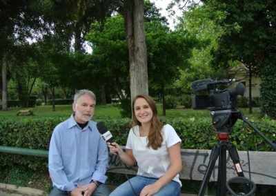 Συνέντευξη στο Sport tv του Rio για την τελετή Αφής